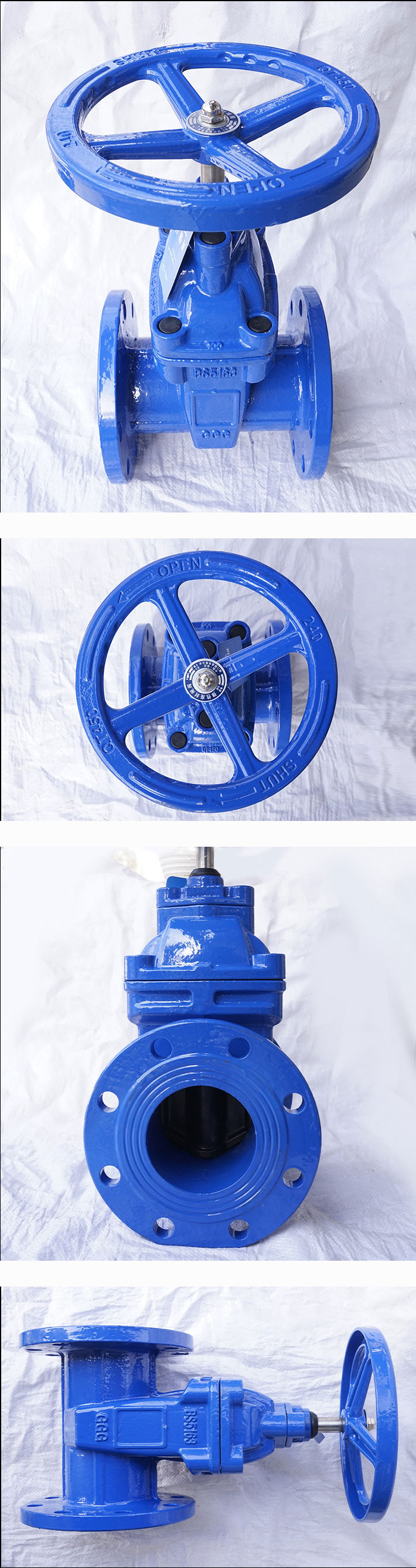 Ductile iron gate valve